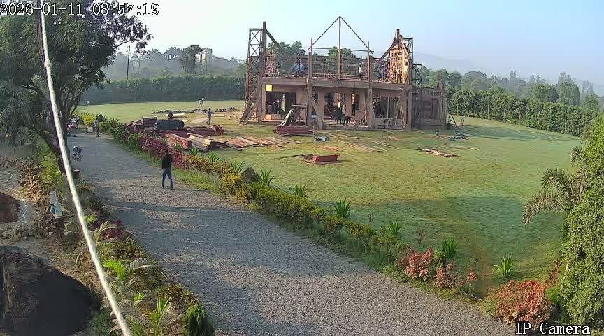 Villa and grounds